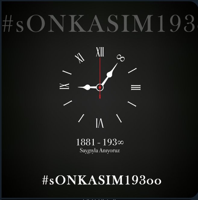 durum__stabil's tweet photo. Yarın saat 9'u 5 geçtiğinde sirenler acı acı çalarken gözleri dolan evlatların olduğu sürece sen hep YAŞAYACAKSIN...
Yarın 9'u 5 geçe nerede olursan
#OradaDur !!!
Tarihin gördüğü en büyük devrimciyi selamlayacağız...
#sONSUZKASIM193oo https://t.co/B42D17muM6