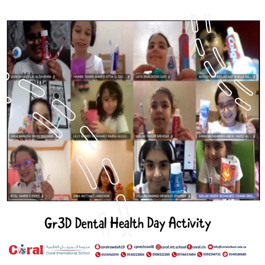 SchoolCoral's tweet photo. Dental Health Day Activity
Grade 3 D
#مكتب_التعليم_الاهلي
#تعليم_جدة
#mirzahanaa https://t.co/I4bWzUyAdA