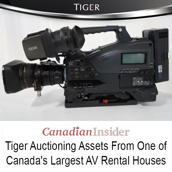 What a great way to end 2020 with a sale from one of Canada's largest AV rental houses. In a three-day online auction event scheduled for November 17-19, Tiger Group will be selling gear from the recently closed Westbury National. bit.ly/3lg6md8