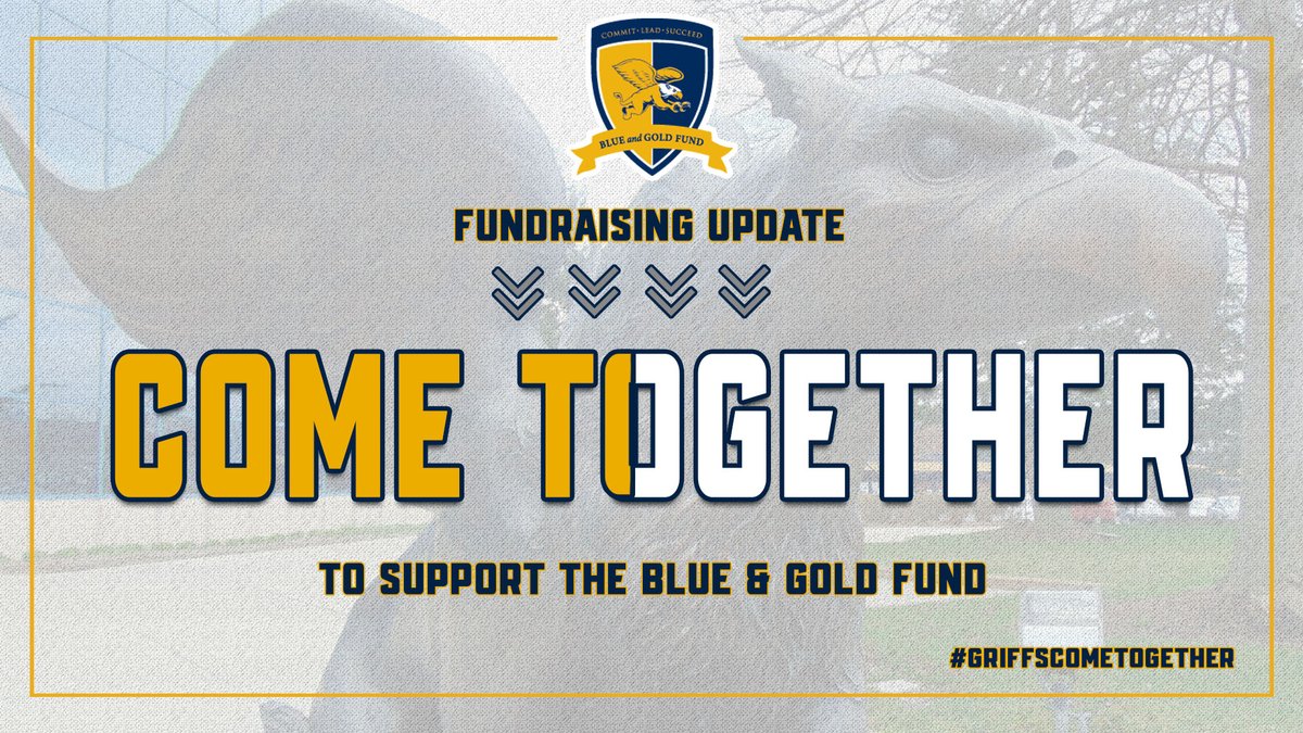 A month into our “Come Together” campaign, we have reached 43% of our total department fundraising goal.

If you’ve already donated – we thank you. If you have not already made your gift, please “Come Together” for the #Griffs.

bit.ly/CCWLAX_CT1