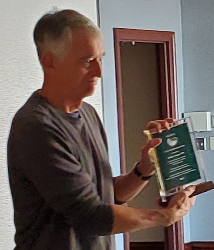 NCAFPM's tweet photo. Our Executive Director Bill Tingle, PG, CFM was honored with a Lifetime Achievement Award during board meeting last month. Bill has been support and guide to our association since early days of its inception. We appreciate everything you do! #Inspiring #NCAFPM https://t.co/9wTini7nSR