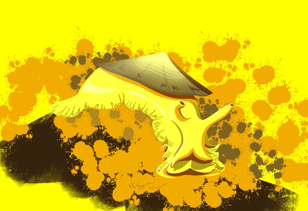 Day 2 nudibranch is more of a true yellow - not orange or green :) #huevember2020