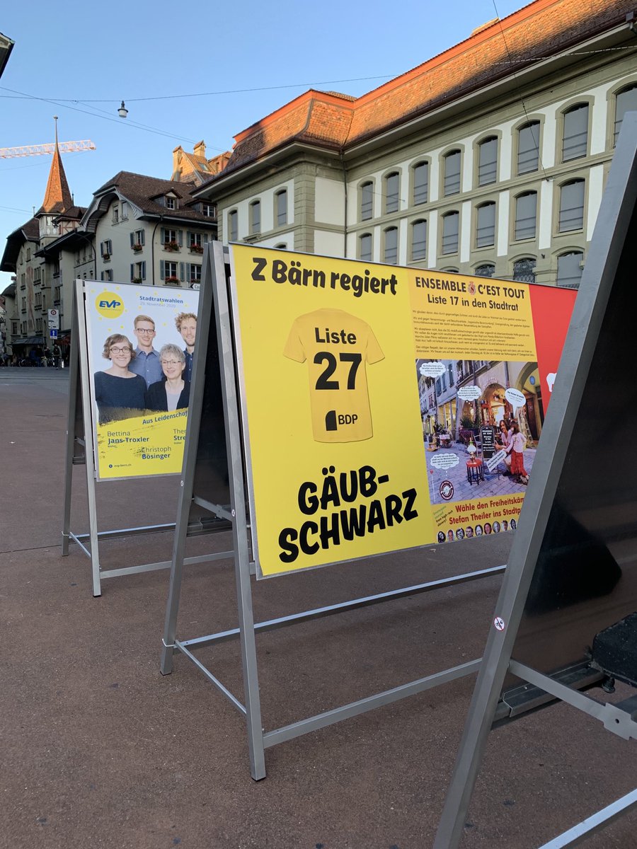 JeannieWurz's tweet photo. Bern's winning team: #BDP !  #teambdp #wahlbern20 #Wahlenbern2020 #Stadtrat #YoungBoys https://t.co/W9Nuz3Lb9d