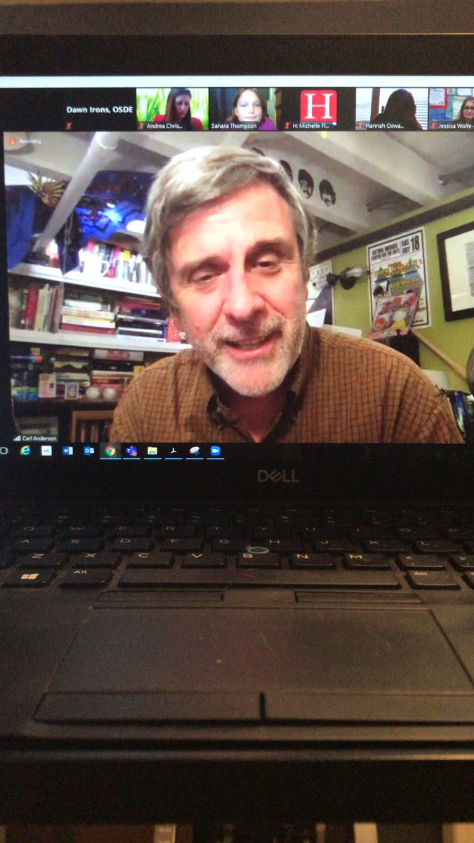 excel_ok's tweet photo. Learning from the AMAZING Carl Anderson! We are so grateful to learn from his expertise on writing conferences! #professionaldevelopment #ela @HeinemannPub https://t.co/DckNnWoNAQ