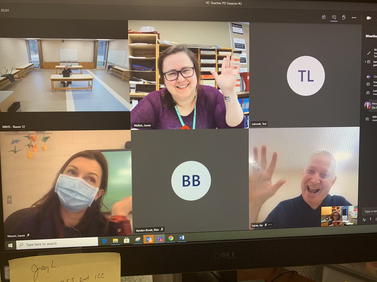 SGDSBoard's tweet photo. We are very grateful for our new VC teachers who came together today to learn about the technology and the procedures of teaching through video conferencing to ensure a positive experience for our students! Way to go, team! https://t.co/YurZzAHr4X