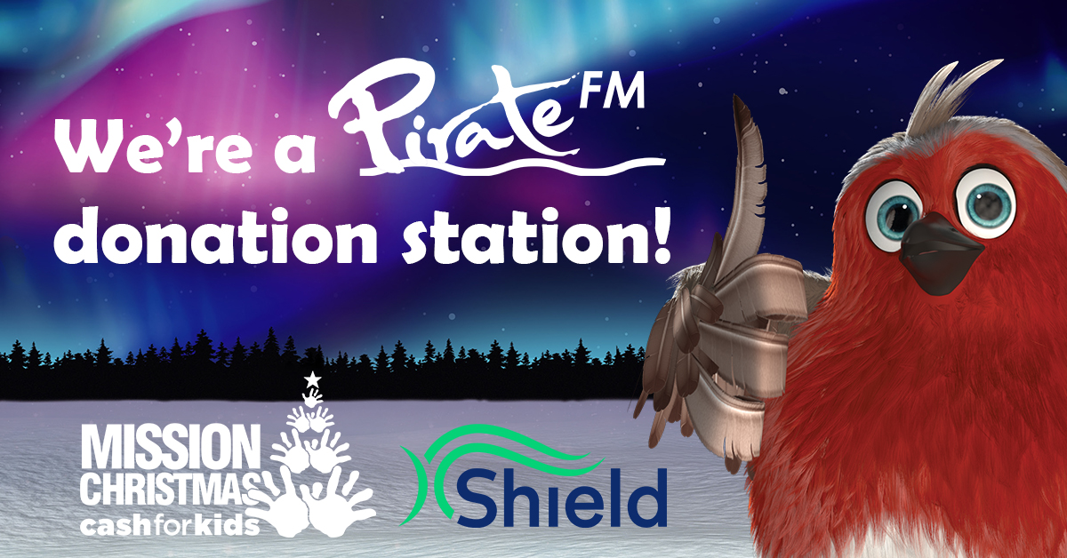 WedlakeFH's tweet photo. During these difficult and uncertain times. Children across the county need as much Christmas magic as possible.  We are delighted to support the 2020 Pirate FM Toy Appeal – “Mission Christmas”.  
Please drop your toy donations into V F Wedlake Funeral Directors, 2 Higher Bugle https://t.co/3zAxrUlJXC