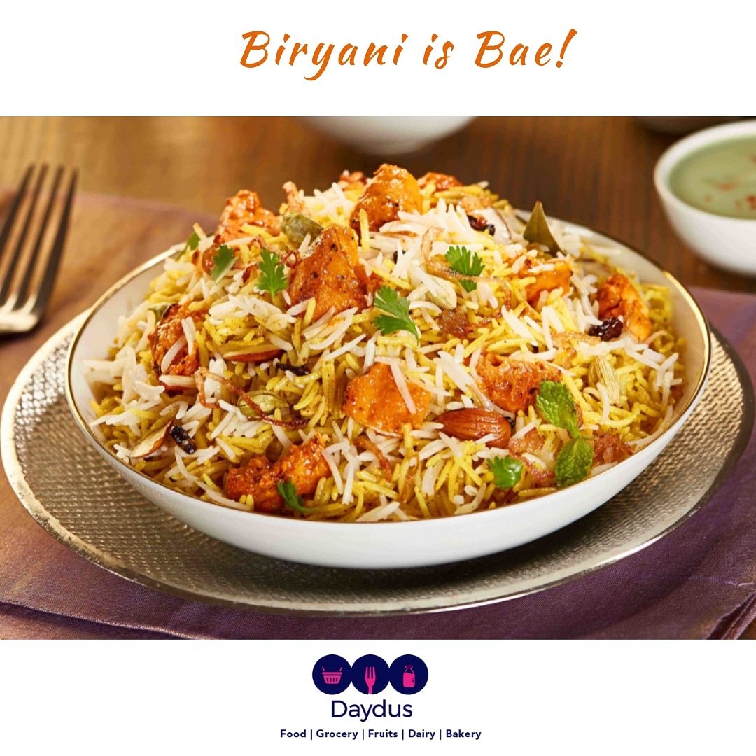 Daydus2's tweet photo. An amazing blend of spices, flavours and heaven is the defintion of Biryani!

#dinner #biryani #biryaniislove  #perfectmeal #Nagpur #Indore #Daydus https://t.co/9eSn6fIicU