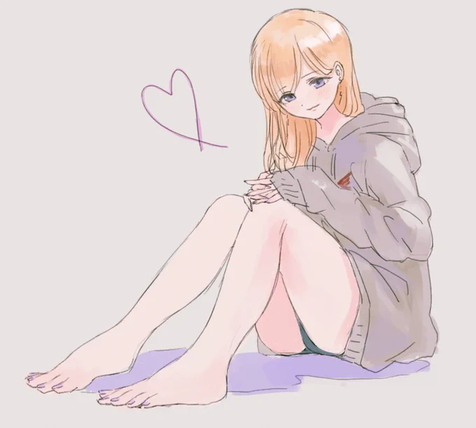 彼パーカーの季節がやってきましたね・・ 