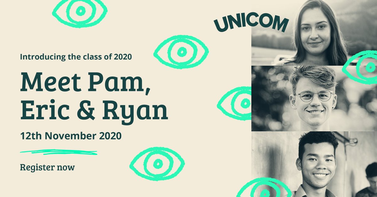 Crunch_Digital's tweet photo. Join us this Thursday 12th November at 12pm for @Unicom_agency_'s last webinar of the Student Personas series.

Meet Pragmatic Pam, Reluctant Ryan &amp; Easy Going Eric 🎓

Save your space 👉 https://t.co/V6hRrdKQS9 https://t.co/FL5a3Pe5MG