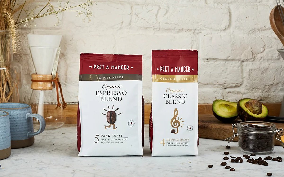 LauraFoodBev's tweet photo. .@Pret_uk has launched a new range of #coffee products for retail, marking the first time the company has released a product in a UK supermarket. https://t.co/KIMDJ1GDVf https://t.co/2lQyOEnyy5