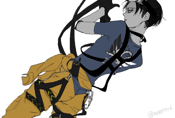 #リヴァイ版深夜の真剣お絵描き60分1本勝負
22:40_23:55「消防士」人命救助専門特別高度救助隊

必ず助ける一人残らず全員な 