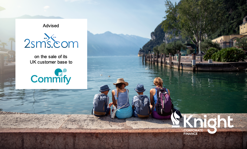 KnightCorpFin's tweet photo. Knight Corporate Finance is delighted to have advised Enterprise SMS solutions provider @2smscom on the sale of its UK customer base to @CommifyGroup 

https://t.co/ntPaUMxDXr https://t.co/LQZJqQGClz