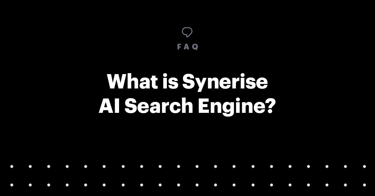 Synerise's tweet photo. Synerise #AI Search Engine is a powerful tool that can boost your website's search relevance. π
It has many different functions, from basic search configuration, through synonyms, to #QueryRules and typos detection.
π Watch our YouTube tutorials: https://t.co/vmwiE1c7e2 https://t.co/d8a7E2NI2t