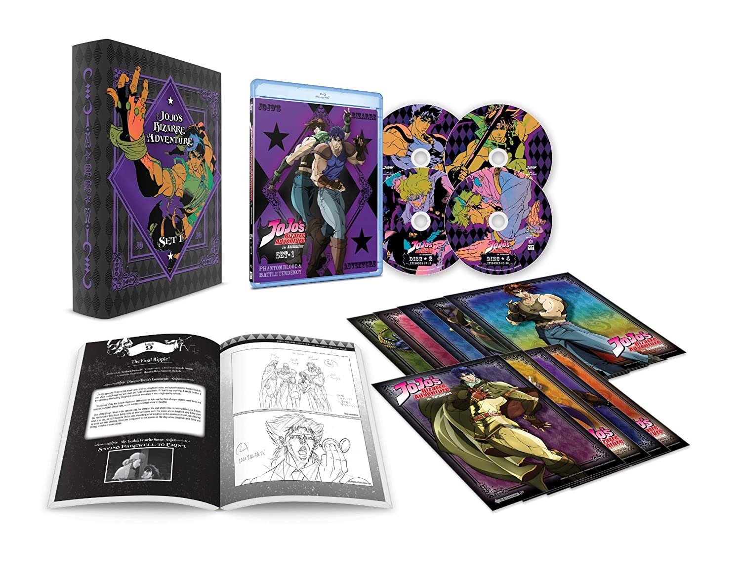 Jojo's Bizarre Adventure Limited Edition Set 2 Stardust Crusaders