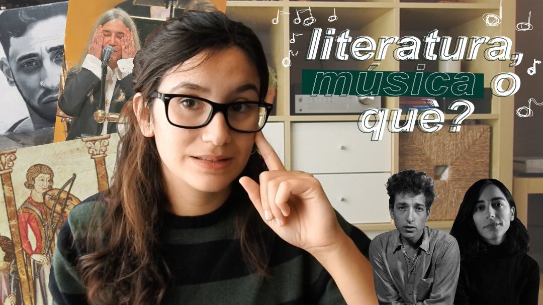 meneumarta's tweet photo. 🆕 al canal de youtube 🆕
#claudiadurastanti va descobrir #bobdylan llegint-lo al cançoner que tenia la seua mare sorda. x això no entén la polèmica del nobel
🍈 obrim meló del nobel i parlem de literatura i música: #leonardcohen, #charlyefe, #ovidi
https://t.co/rhb7Qku1Oh https://t.co/x9sSWtZegJ