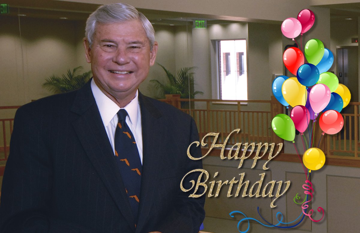 Please join us in wishing fmr. US Senator and Florida Governor Bob Graham a happy birthday! 