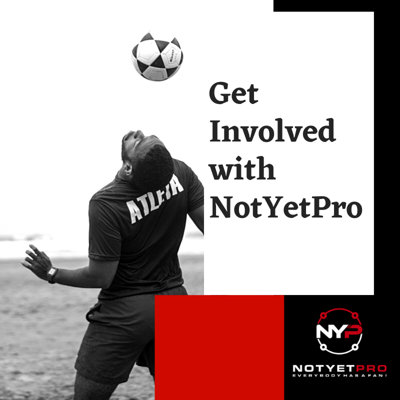 NotYetPro's tweet photo. Don't be the last one out. Get involved with NYP. Calling ambassadors and amateur #athletes to showcase. #notyetpro #sports
https://t.co/fYoP0OFGTv https://t.co/pME0dGbgTY