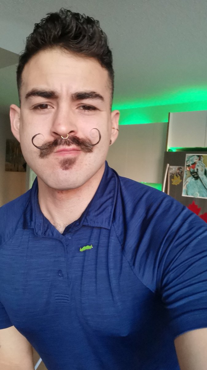 IJustDrewItOn's tweet photo. Here's a friendly reminder I began growing my moustache last year for #Movember and that I am constantly advocating for men's health both mental and physical. Please consider donating to my page, xoxo #StacheMan
https://t.co/3pi4aVDYMg https://t.co/vEkZxu8Uwn