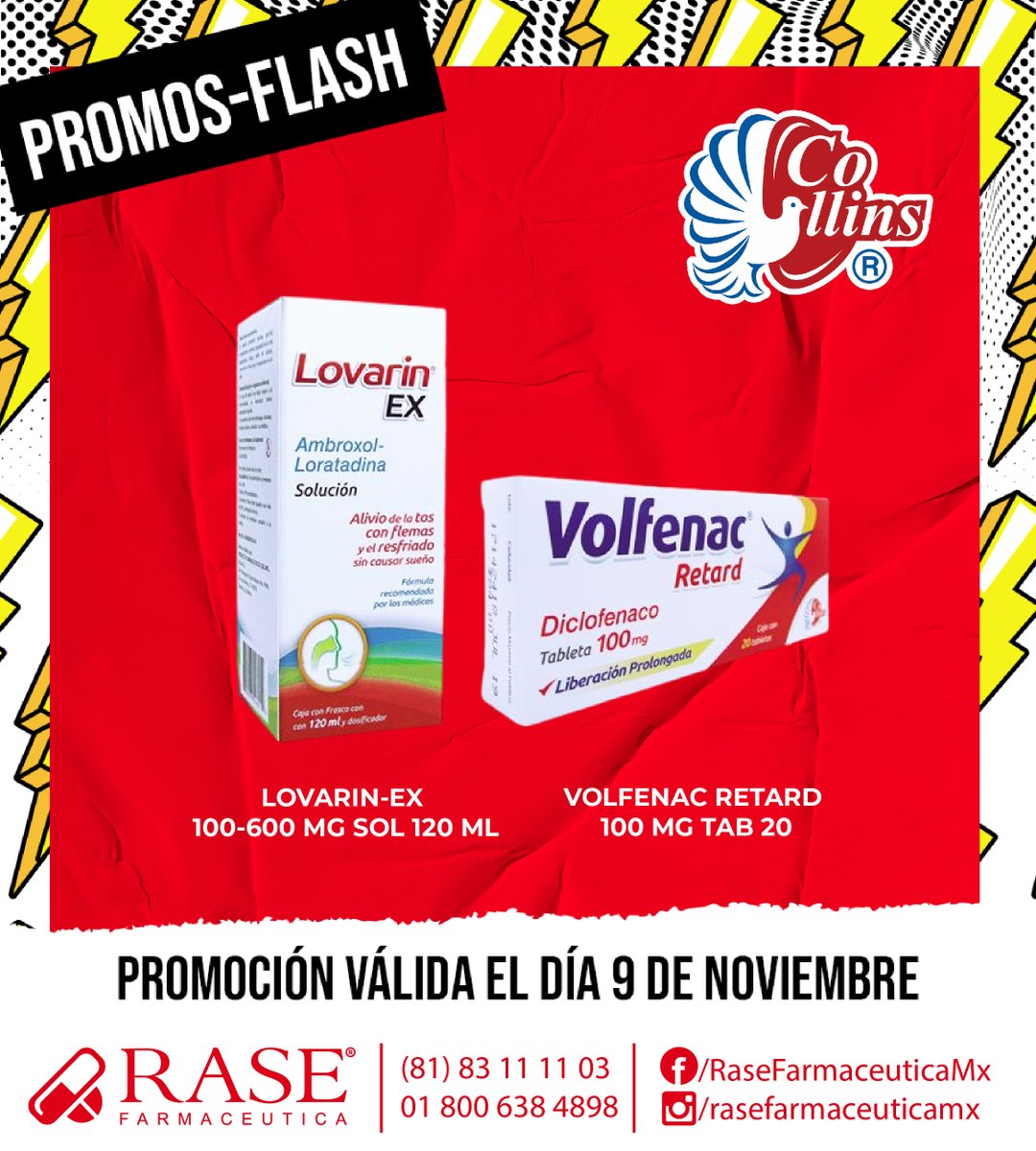 1° Promo-flash del buen fin🤑
*Material exclusivo para profesionales de la salud
📣Solicítalo con tu agente de ventas😎
🛒 Compra en nuestro e-commerce: rase.mx
🌐 Más información en:rase.com.mx/exporase/