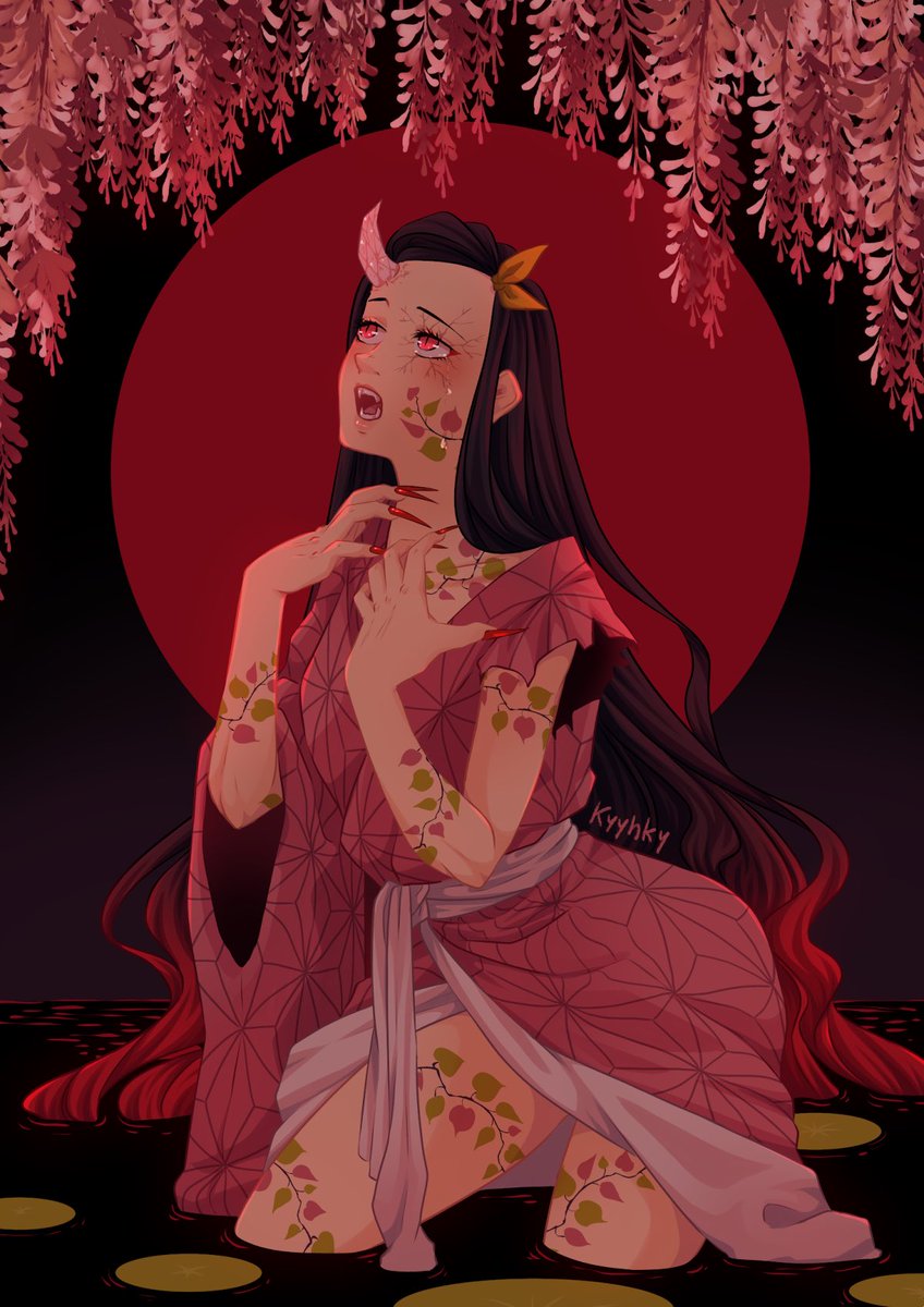 Kyyhky7's tweet photo. A Nezuko from a few months ago for @NezukoZine 🌸 Their orders have started shipping, so if you got it, keep an eye on your post office 🥰
#kimetsunoyaiba #鬼滅の刃 (do not repost etc etc) https://t.co/GNjsHrnBaz