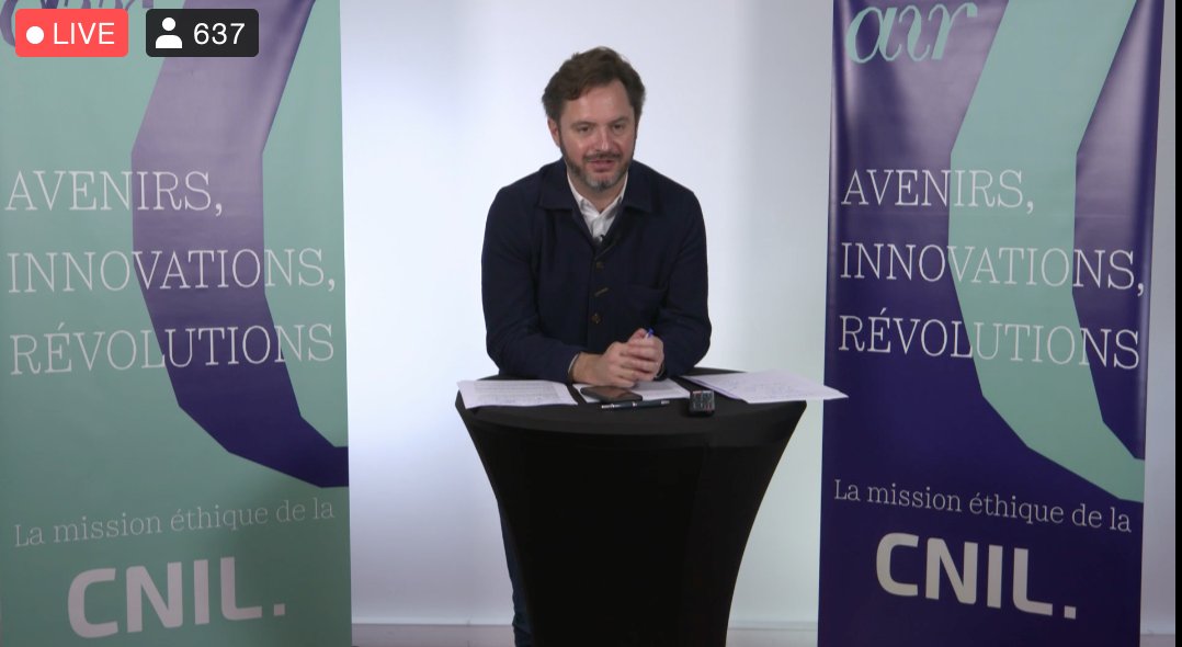 DataFeel's tweet photo. #Air2020 Le nouveau format pour la mission #éthique de la @CNIL  
▶️#Travail &amp; confinement,nouveau terrain pour l’#innovation numérique 
#IA @bayesimpact Des services publics citoyens #Inclusion La technologie, les algorithmes au service d'un commun @pyduan #OpenData #TechForGood https://t.co/D5MdCtysop