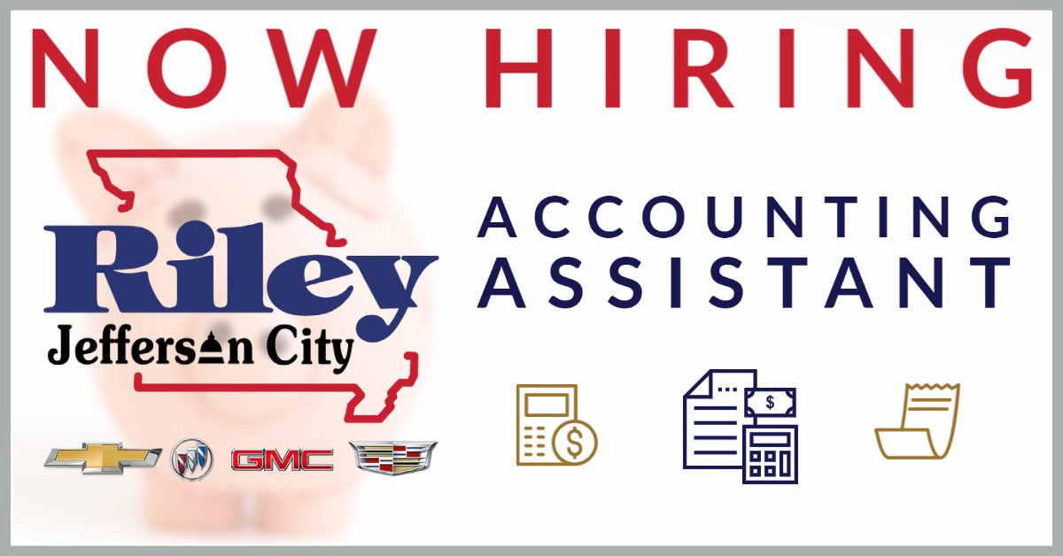 We're hiring!

bit.ly/RileyJobs_Acco…