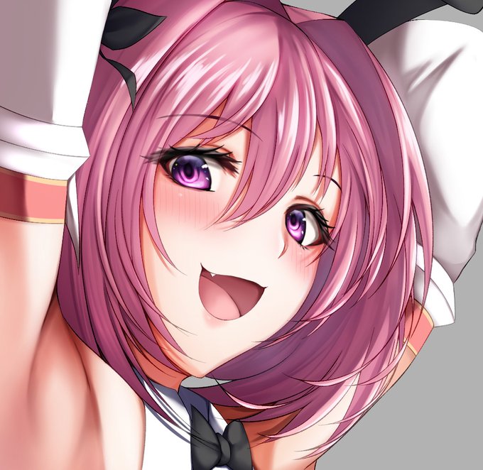 skeb進捗。髪の線画をいつもよりマシマシマン 