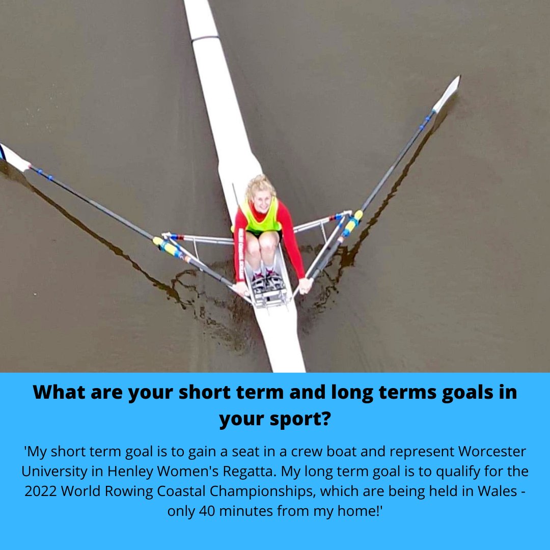 Coronavirus may have change a few of our plans but Swyn is still aiming to compete in Henley and at the World Coastal Rowing Championships #Rowing #Competing #StudentAthlete #Spotlight #Study #Play