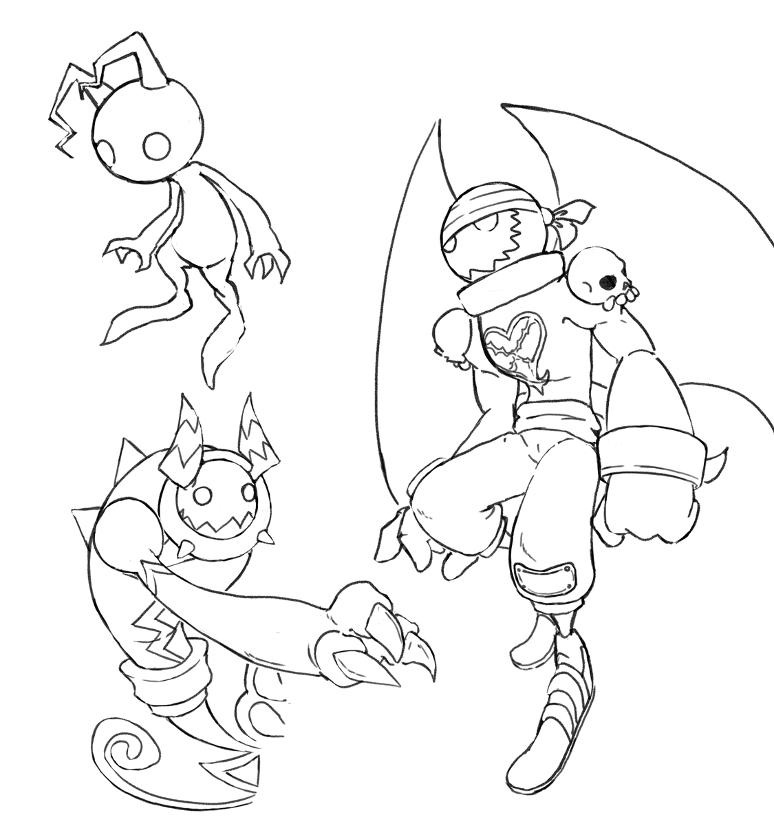 kh enemy doodle 