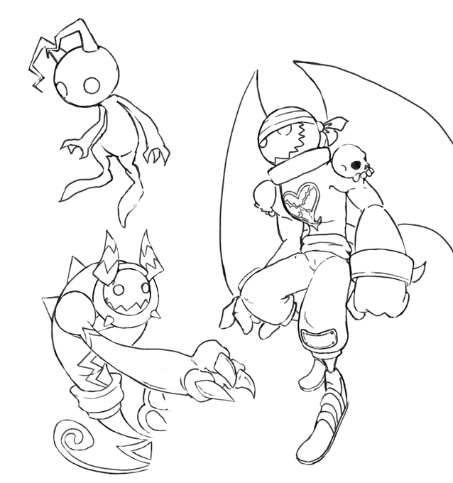 kh enemy doodle 