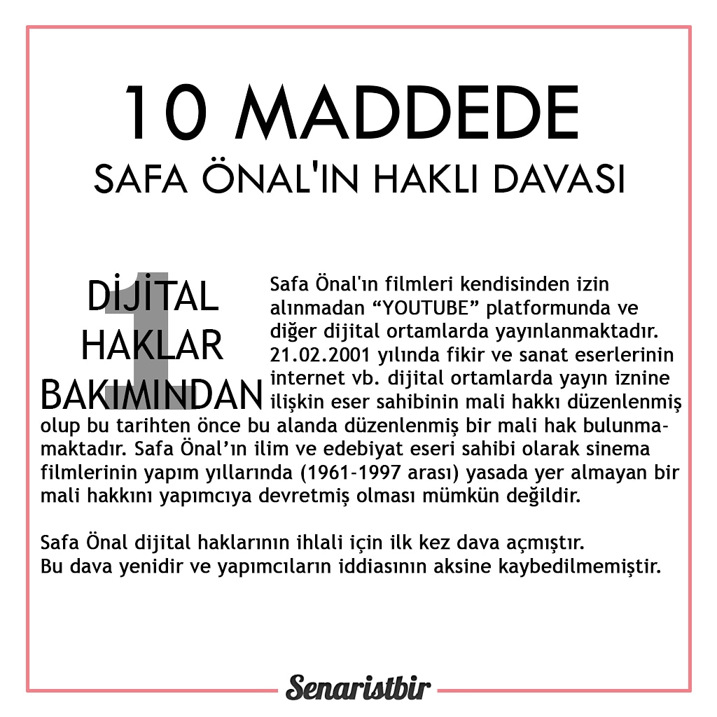 SenaristBir (@senaristbir) on Twitter photo 10 maddede Safa Önal'ın haklı davası #safaönal #telifhakları #telifertelenemez <a href="/safaonal1/">safa önal</a> <a href="/MehmetErsoyTR/">Mehmet Nuri Ersoy</a> <a href="/TCKulturTurizm/">T.C. Kültür ve Turizm Bakanlığı</a> <a href="/SinemaGenelMd/">Sinema Genel Müdürlüğü</a> 10 maddede Safa Önal'ın haklı davası #safaönal #telifhakları #telifertelenemez <a href="/safaonal1/">safa önal</a> <a href="/MehmetErsoyTR/">Mehmet Nuri Ersoy</a> <a href="/TCKulturTurizm/">T.C. Kültür ve Turizm Bakanlığı</a> <a href="/SinemaGenelMd/">Sinema Genel Müdürlüğü</a>
