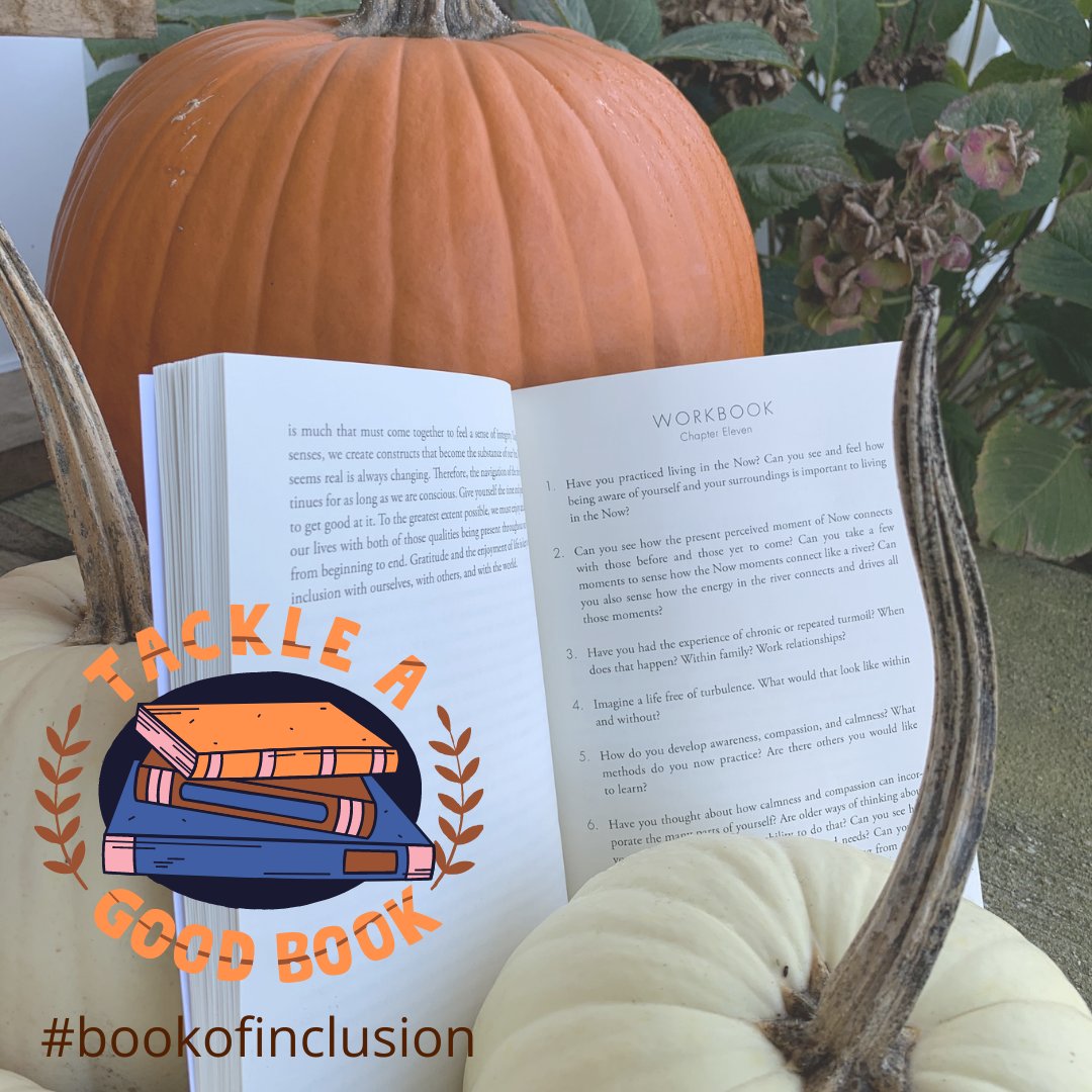 As the leaves change &amp; the pages flip, I'm still enjoying my time with Michael Sawaya's book (buff.ly/2ImI2Yd). 
#ad #sponsored #lovemymkswag #mkmeetup #michaelsawaya #MKbookofinclusion #bookofinclusion