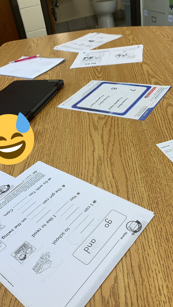 MissLawrenceM's tweet photo. This is what my next two weeks will look like until my kindergarteners are out of quarantine. 😅😕 Missing the kiddos already! #teacherbytrine https://t.co/O5LyiO9AIi