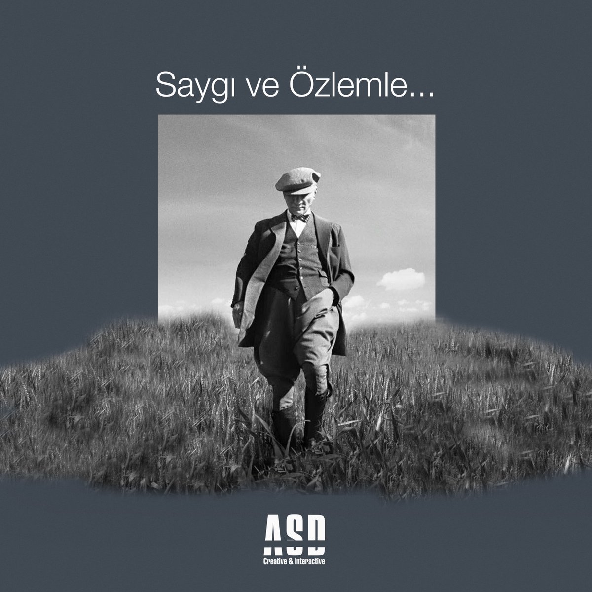 asdcreative's tweet photo. Saygı ve Özlemle...

#10Kasım #Atatürk https://t.co/SGjYO7tewX