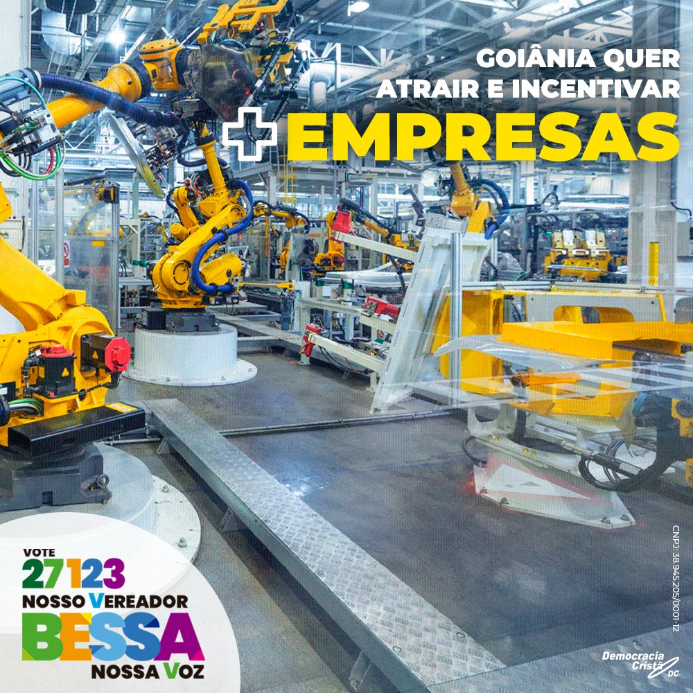 webessa's tweet photo. Facilitar a atração de novas empresas, principalmente as de tecnologia, e proporcionar apoio público ao crescimento e funcionamento das empresas existentes é uma das nossas propostas para Goiânia.

Leia todas as nossas propostas em https://t.co/SKorvVqmP2. https://t.co/lBwuYhTAGg