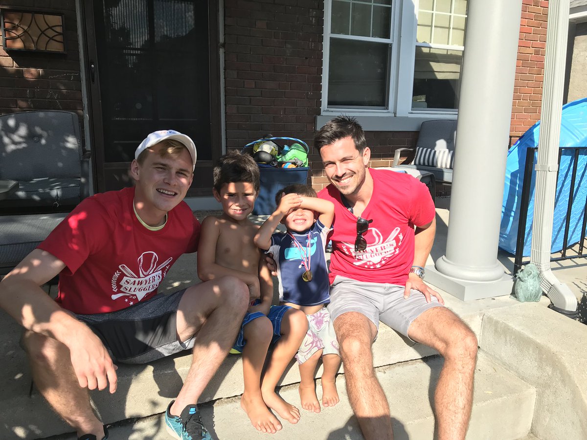 For that party and every one since. The last five years I’ve watch Jimmy & Sawyer become buds, root for each other at soccer games, share burgers and hugs. If my kid wants to grow up and be like Jimmy McBrocklin, I’m 100% onboard with that plan. 3/