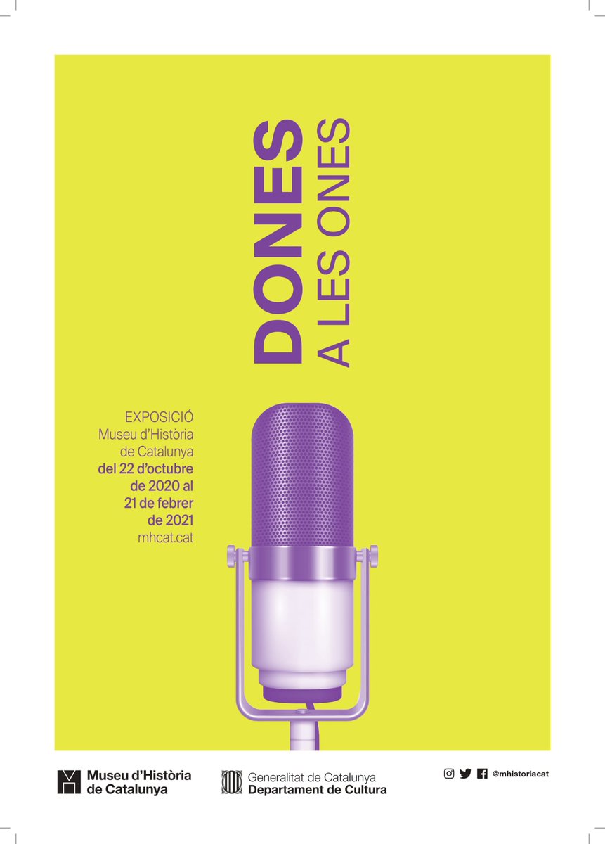 Article sobre l'exposició #DONESALESONES al 
<a href="/mhistoriacat/">Museu d'Història</a>, la reivindicació de les #dones als mitjans i el museu de la #comunicació i l'#audiovisual pendent de fa anys ➡️ comunicacio21.cat/opinio/la-radi…
#ràdio #culturasegura #feminisme #periodista #media #museum