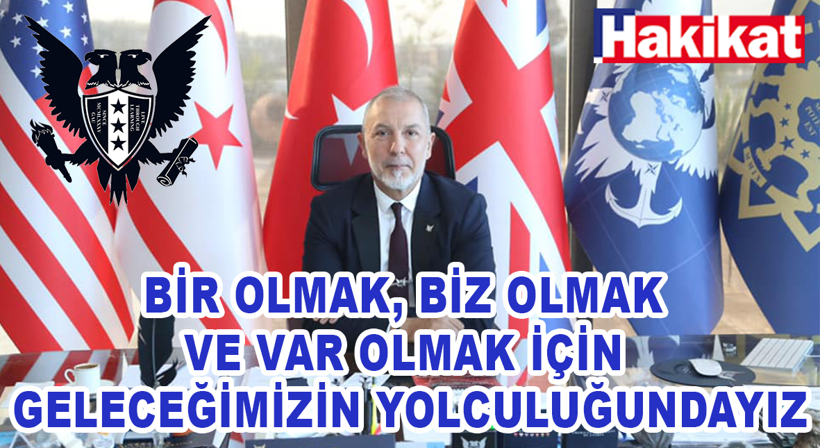 BİR OLMAK, BİZ OLMAK VE VAR OLMAK İÇİN GELECEĞİMİZİN YOLCULUĞUNDAYIZ kibrishakikat.com/haber-bir-olma…