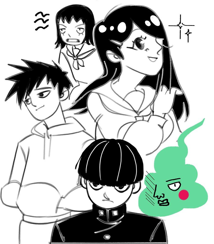 Mob psycho 100 ! (really proud of the first one)
https://t.co/O2sMmBgIzW 