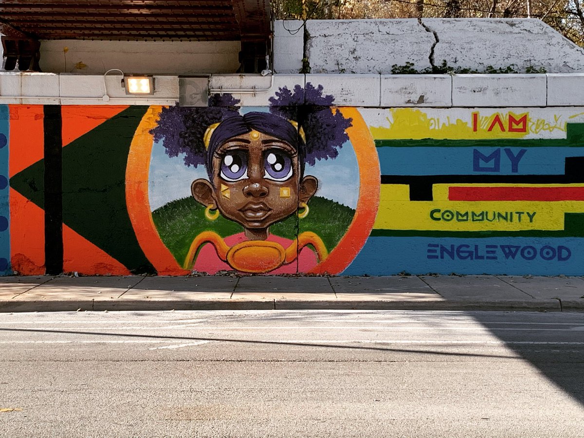 tracygpowell's tweet photo. Hanging out in the Greatest city in America Chicago’s Englewood community... coming up.  @momentumcoffee will be opening soon. https://t.co/a0fuTFlNKi