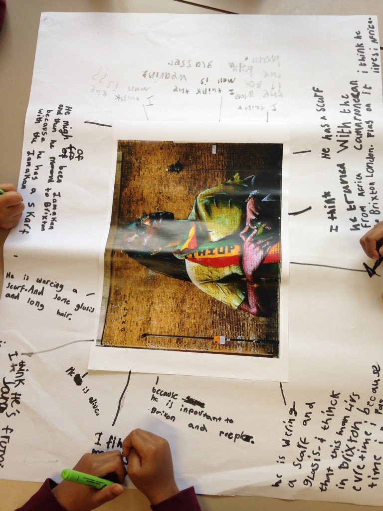 HillMeadYear3's tweet photo. Today we looked at street art from Brixton.                                  Why have these individuals been chosen? What significance do they have to Brixton? Are there any similarities and differences between them? https://t.co/Qj1xKv17CY