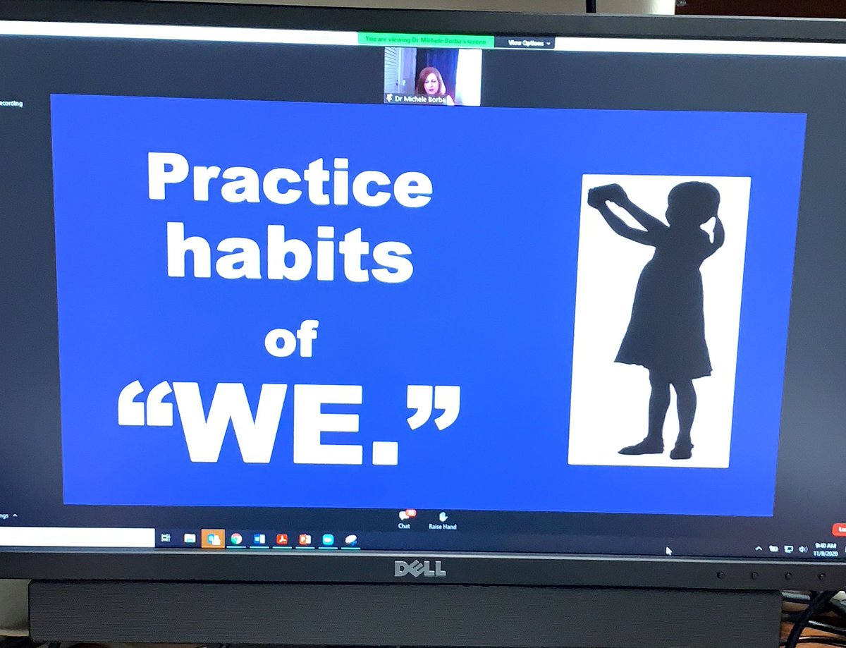 Loving listening to <a href="/micheleborba/">Dr. Michele Borba</a> and talking about Empathy! It is so important to teach our students the habits of “we” #LSSSCA20 <a href="/LSSSCA1/">@LSSSCA1</a>