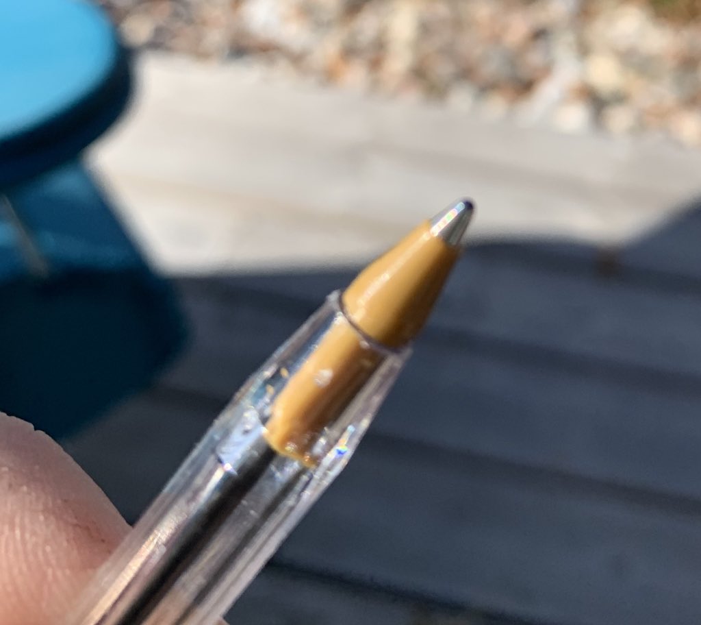 Between 1949 and 1950 the Bic Cristal was designed by the Décolletage Plastique design team at Société PPA. Bich invested in Swiss technology capable of shaping metal down to 0.01 millimetres (0.00039 in), which could produce a stainless steel one-millimetre (0.039 in) sphere.