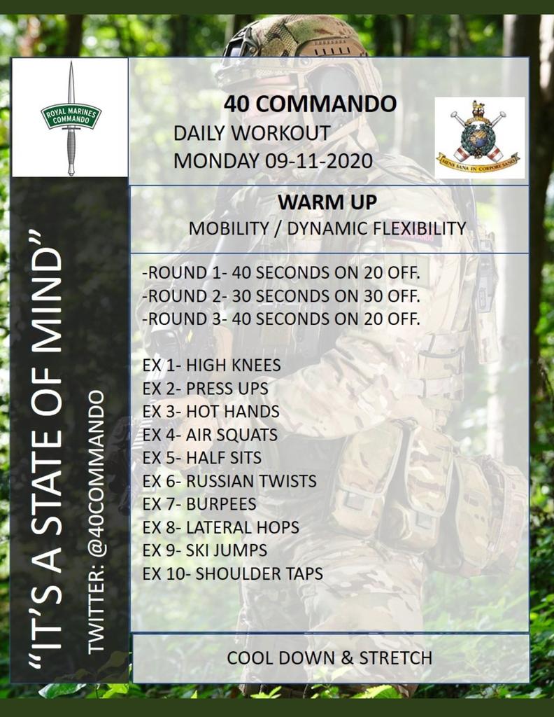 Andyfroy1's tweet image. @40commando @RoyalMarines #Lockdown2 #lockdownphys Done....