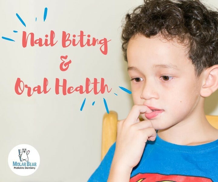 Does your child bite their nails? This “innocent habit” can damage teeth and gums, may lead to chipped or cracked teeth or even gum irritation. It can also introduce bacteria and increase the chance of catching colds and other illness. Help your children… instagr.am/p/CHX9KjoLrVt/