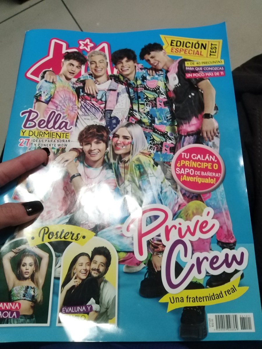 lorenanotes33's tweet photo. Lo logre me sueño la conseguí la revista de prive en tu #privecrewentú https://t.co/YpVDh7ZD2k
