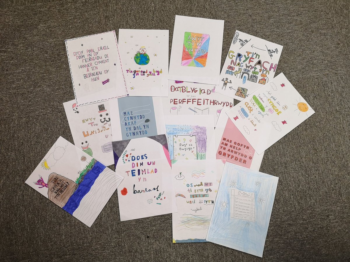 MrDTerfel's tweet image. Geiriau pwerus i godi calon 💜.
Powerful words to inspire us 💜 @gwefanmeddwl #6SS