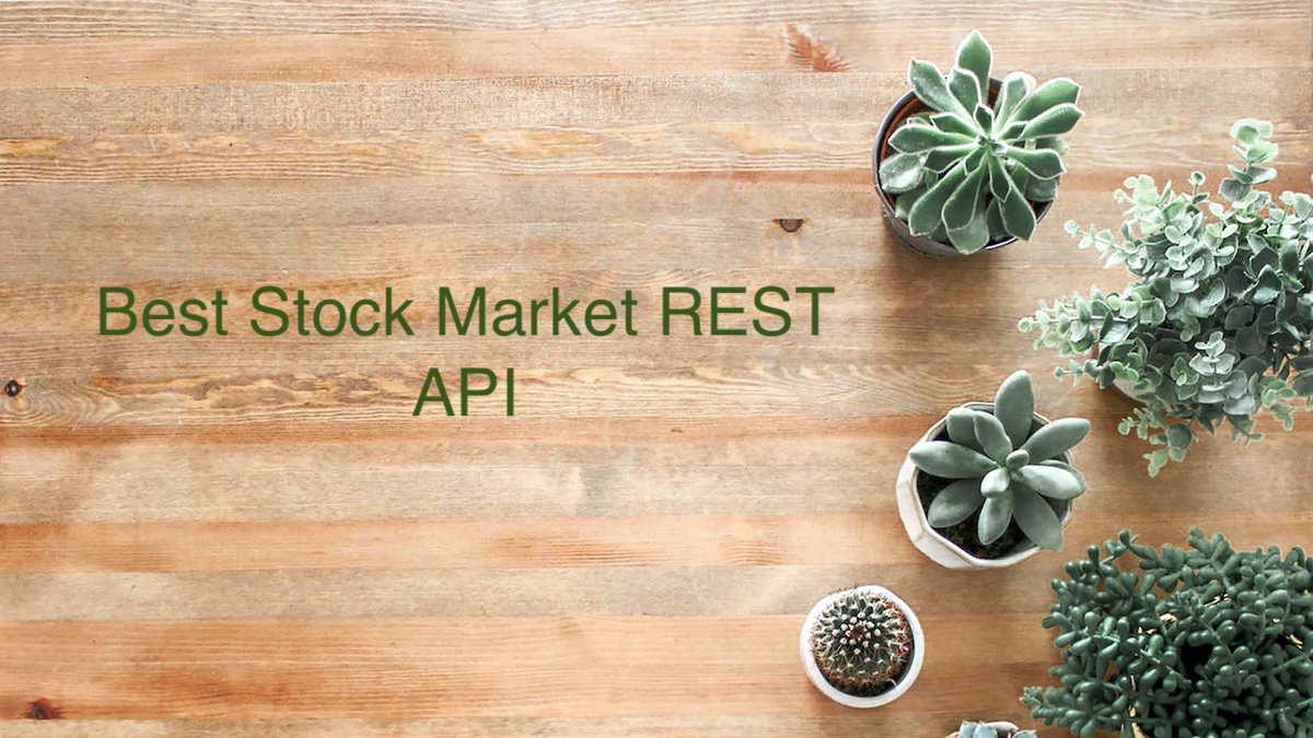 finageltd's tweet image. How can you choose the best stock market API - The most Detailed Guide :
You can read the last blog post by Finage:
blog.finage.co.uk/2020/11/09/bes…
#stockmarketapi #stockapi #usstock #financialdata #finage #realtimedata #usstockapi
