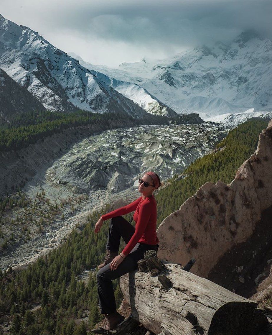 Beautiful view of Raikot glacier and Nanga Parbat from Fairy meadows, Chilas.😍 📷: @lexielimitless  #AltitudePakistan