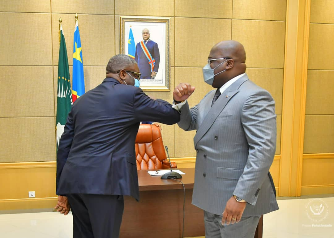 PanziUSA's tweet photo. Dr. Mukwege met with President Félix Tshisekedi early Monday morning in Kinshasa. The Nobel Peace Prize Laureate offered his recommendations on how to pull the country out of political crisis.
#nojusticenopeace #Congoisbleeding #Isignforjustice #IamCongo #JeSuisCongo #Jesignepo https://t.co/GhMc9g5O86